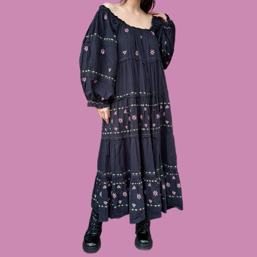 The great puff sleeve maxi dress